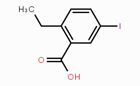 CAS No. 1261451-95-9, 2-Ethyl-5-iodobenzoic acid