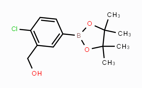 CAS No. 1112210-59-9, (2-Chloro-5-(4,4,5,5-tetramethyl-1,3,2-dioxaborolan-2-yl)phenyl)methanol