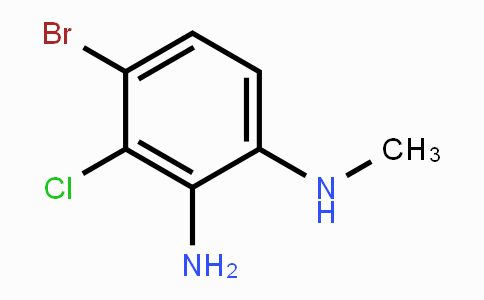 CAS No. 1357159-32-0, 4-Bromo-3-chloro-N1-methylbenzene-1,2-diamine