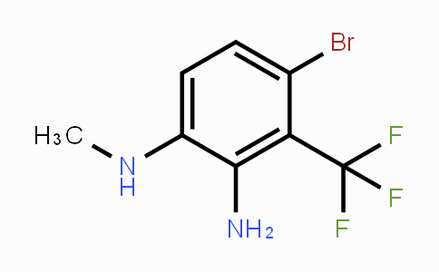 CAS No. 1799976-88-7, 4-Bromo-N1-methyl-3-(trifluoromethyl)benzene-1,2-diamine