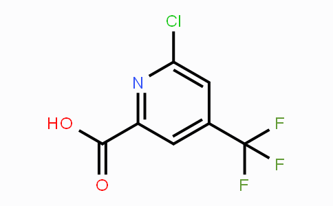 CAS No. 823222-00-0, 6-Chloro-4-(trifluoromethyl)pyridine-2-carboxylic acid
