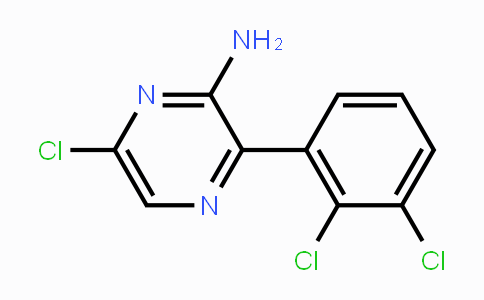 CAS No. 212779-33-4, 6-Chloro-3-(2,3-dichlorophenyl)pyrazin-2-amine