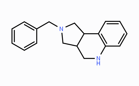 CAS No. 1017782-19-2, 2-Benzyl-2,3,3a,4,5,9b-hexahydro-1H-pyrrolo[3,4-c]quinoline