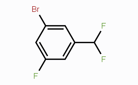 CAS No. 627526-90-3, 1-Bromo-3-(difluoromethyl)-5-fluorobenzene