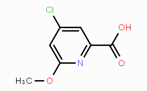 CAS No. 204378-34-7, 4-Chloro-6-methoxypicolinic acid
