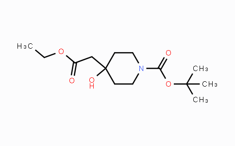 CAS No. 401811-97-0, tert-Butyl 4-(2-ethoxy-2-oxoethyl)-4-hydroxypiperidine-1-carboxylate