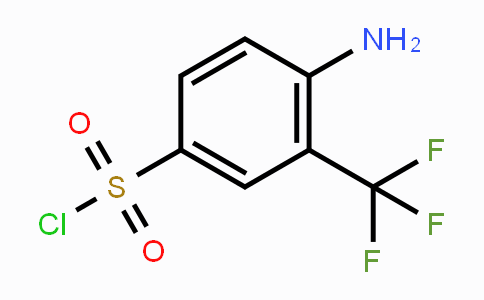 CAS No. 51950-72-2, 4-Amino-3-(trifluoromethyl)benzene-1-sulfonyl chloride
