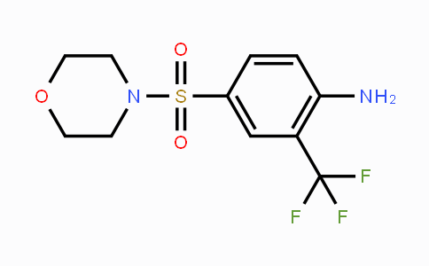 CAS No. 55080-76-7, 4-(Morpholinosulfonyl)-2-(trifluoromethyl)aniline