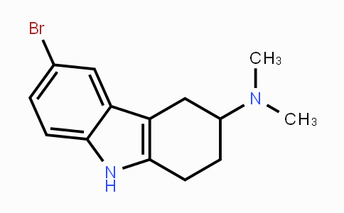 CAS No. 186545-33-5, 6-Bromo-3-(dimethylamino)-1,2,3,4-tetrahydro-9h-carbazole