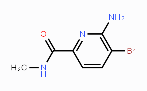 CAS No. 875051-80-2, 6-Amino-5-bromo-N-methylpicolinamide
