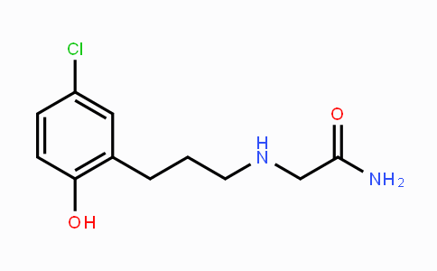CAS No. 1680185-46-9, 2-((3-(5-Chloro-2-hydroxyphenyl)propyl)amino)acetamide