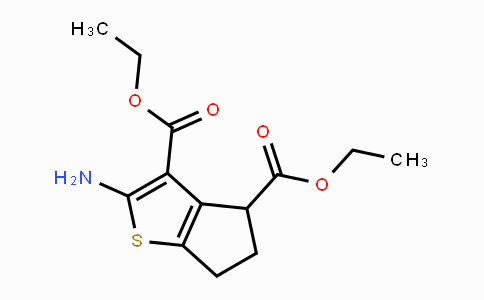 CAS No. 1029689-54-0, Diethyl 2-amino-5,6-dihydro-4H-cyclopenta[b]thiophene-3,4-dicarboxylate