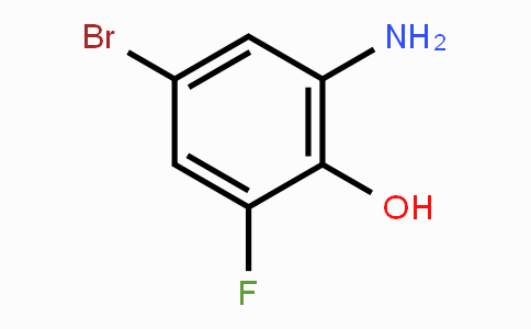 CAS No. 182499-89-4, 2-Amino-4-bromo-6-fluorophenol