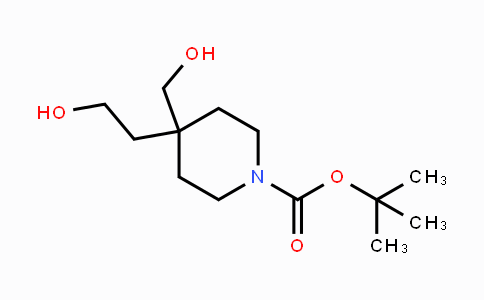 CAS No. 236406-38-5, tert-Butyl 4-(2-hydroxyethyl)-4-(hydroxymethyl)piperidine-1-carboxylate