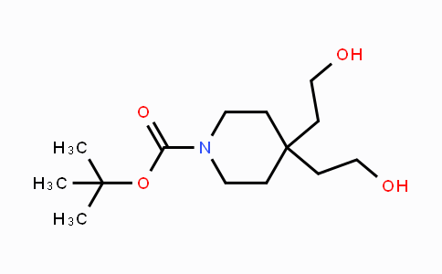CAS No. 170229-04-6, tert-Butyl 4,4-bis(2-hydroxyethyl)piperidine-1-carboxylate