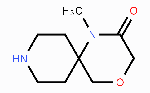 CAS No. 1391707-12-2, 1-Methyl-4-oxa-1,9-diazaspiro[5.5]undecan-2-one
