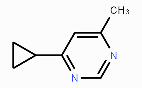 CAS No. 1649454-60-3, 4-Cyclopropyl-6-methylpyrimidine