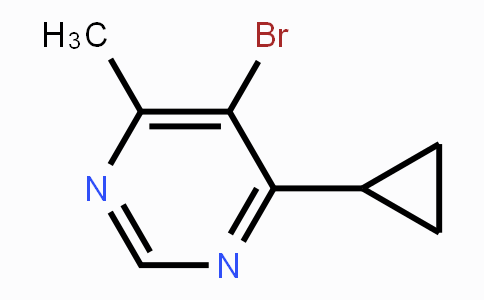 CAS No. 1434127-91-9, 5-Bromo-4-cyclopropyl-6-methylpyrimidine