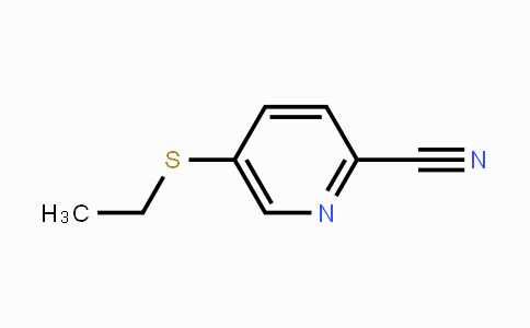 CAS No. 1549082-42-9, 5-(Ethylthio)picolinonitrile
