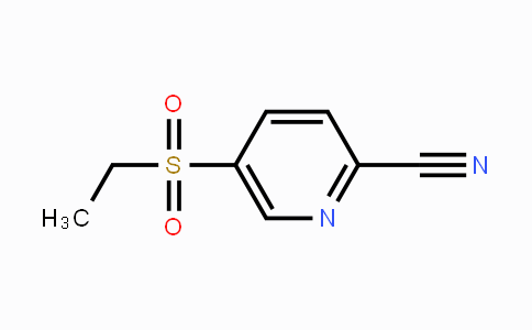 CAS No. 1649454-78-3, 5-(Ethylsulfonyl)picolinonitrile