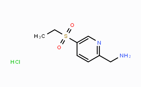 CAS No. 1637311-15-9, (5-(Ethylsulfonyl)pyridin-2-yl)methanamine hydrochloride