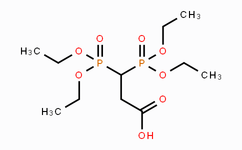 CAS No. 151869-73-7, 3,3-Bis(diethoxyphosphoryl)propanoic acid