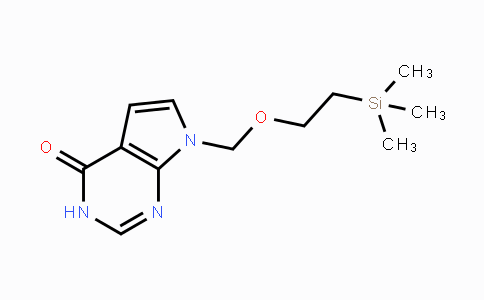 CAS No. 2166596-69-4, 7-((2-(Trimethylsilyl)ethoxy)methyl)-3H-pyrrolo[2,3-d]pyrimidin-4(7H)-one