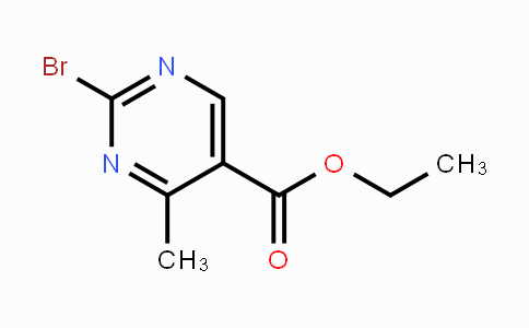 CAS No. 1551414-19-7, Ethyl 2-bromo-4-methylpyrimidine-5-carboxylate