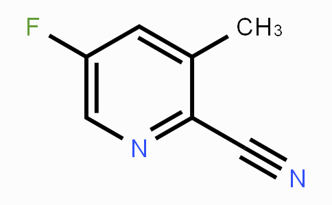 CAS No. 1261883-35-5, 5-Fluoro-3-methyl-pyridine-2-carbonitrile