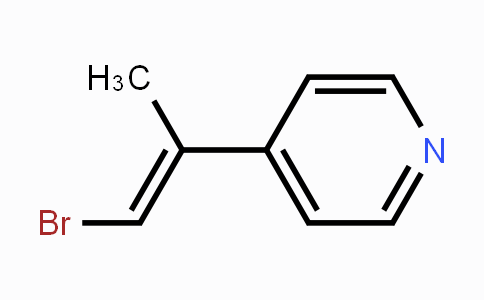 CAS No. 1189785-29-2, (E)-4-(1-Bromoprop-1-en-2-yl)pyridine