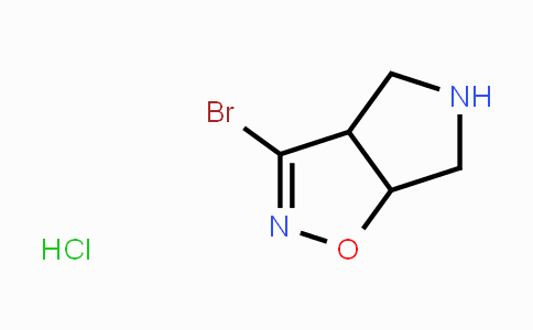 3-Bromo-4,5,6,6a-tetrahydro-3aH-pyrrolo[3,4-d]isoxazole hydrochloride
