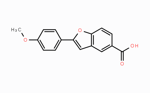 CAS No. 1154060-68-0, 2-(4-Methoxyphenyl)-benzofuran-5-carboxylic acid