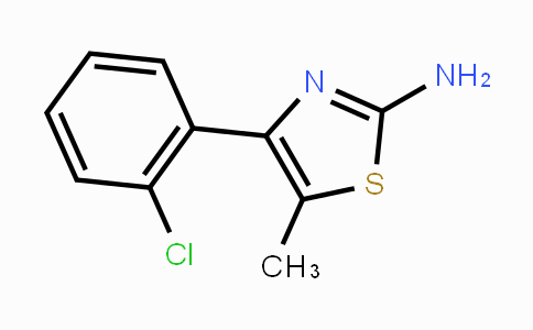 CAS No. 206555-30-8, 4-(2-Chlorophenyl)-5-methylthiazol-2-ylamine
