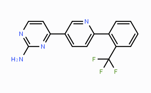 CAS No. 2088941-79-9, 4-[6-(2-Trifluoromethylphenyl)-pyridin-3-yl]-pyrimidin-2-ylamine