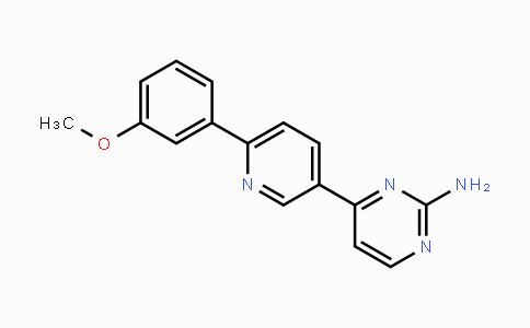 CAS No. 2088942-82-7, 4-[6-(3-Methoxyphenyl)-pyridin-3-yl]-pyrimidin-2-ylamine