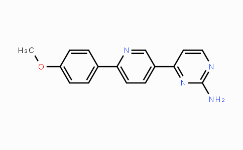 CAS No. 2088941-85-7, 4-[6-(4-Methoxy-phenyl)-pyridin-3-yl]-pyrimidin-2-ylamine