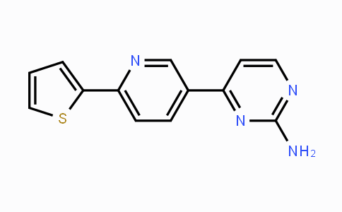 CAS No. 2088942-53-2, 4-(6-Thiophen-2-ylpyridin-3-yl)-pyrimidin-2-ylamine
