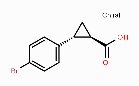 CAS No. 31501-85-6, trans-2-(4-Bromophenyl)cyclopropanecarboxylic acid