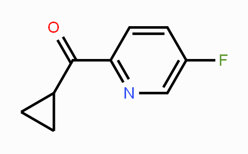 CAS No. 1283718-60-4, Cyclopropyl(5-fluoropyridin-2-yl)methanone