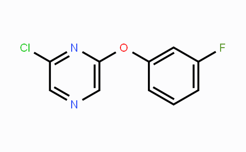 CAS No. 894416-95-6, 2-Chloro-6-(3-fluorophenoxy)pyrazine