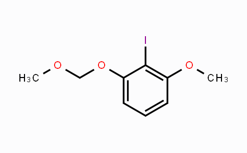 CAS No. 81245-39-8, 2-Iodo-1-(methyloxy)-3-{[(methyloxy)methyl]oxy}benzene
