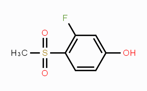 CAS No. 859538-50-4, 3-Fluoro-4-(methylsulfonyl)phenol