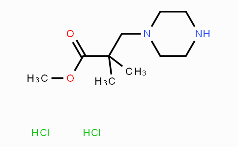 CAS No. 1198178-56-1, 2,2-Dimethyl-3-piperazin-1-yl-propionic acid methyl ester dihydrochloride