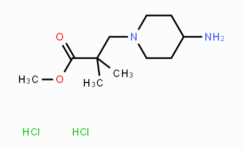 CAS No. 2206200-10-2, 3-(4-Aminopiperidin-1-yl)-2,2-dimethylpropionic acid methyl ester dihydrochloride