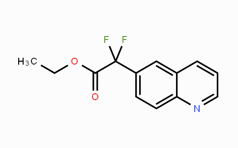 CAS No. 943541-40-0, Ethyl 2,2-difluoro-2-(quinolin-6-yl)acetate