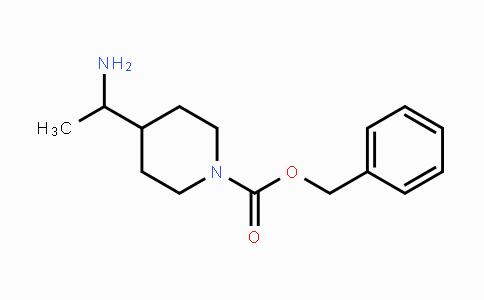 CAS No. 863560-19-4, Benzyl 4-(1-aminoethyl)piperidine-1-carboxylate