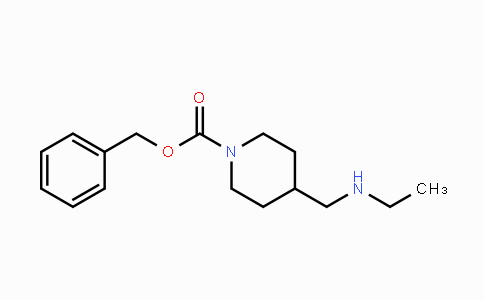 CAS No. 1353983-35-3, 4-Ethylaminomethylpiperidine-1-carboxylic acid benzyl ester