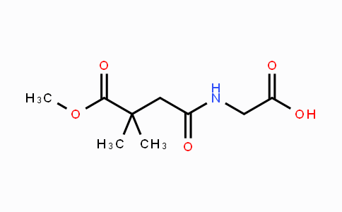 CAS No. 2168238-83-1, N-Carboxymethyl-2,2-dimethyl-succinamic acid methyl ester