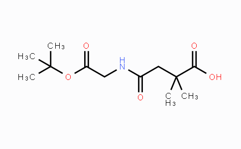 CAS No. 2205311-58-4, N-tert-Butoxycarbonylmethyl-2,2-dimethyl-succinamic acid