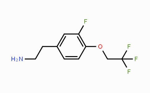 CAS No. 1095179-02-4, [3-Fluoro-4-(2,2,2-trifluoroethoxy)benzyl]methylamine